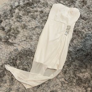 Sweetheart cut mini dress